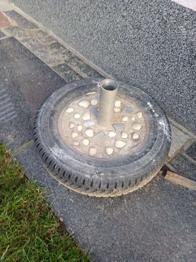 Wäscheständer für Spinne