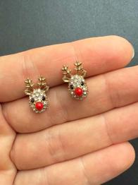 Hübsche Weihnachten Ohrstecker