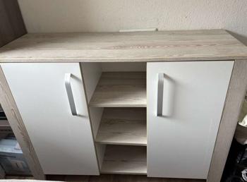 Wickelkommode mit Aufsatz