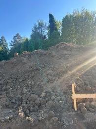 Humus Erde Aushub Gartenerde