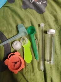 Küchenzubehör Messlöffel Eieruhr Plastikbehälter