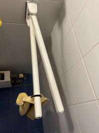 Handtuchhalter aus Plastik