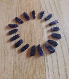 (reserviert) Amethyst für Armband