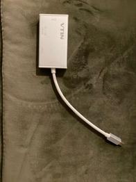 Mini DisplayPort DP (Thunderbolt Port kompatibel), HDMI/ DVI/ VGA Stecker auf Buchse 3-in-1 Adapter