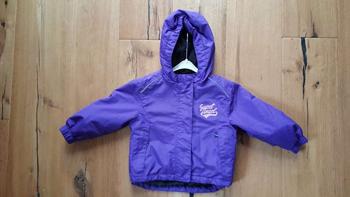 Skijacke / Schijacke / Anorak, violett, Gr 86/92