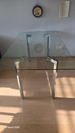 Glas-Küchentisch zu verschenken