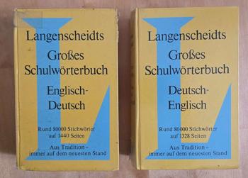 Langenscheidt Schulwörterbücher Englisch Deutsch