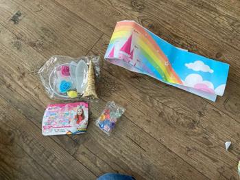 Unicorn* Einhorn-Haareifen, Edelsteine, Unterlage