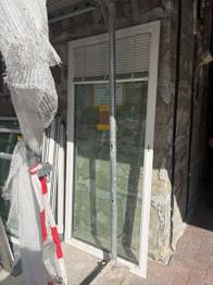 Balkon Tür 205x95 cm inkl. Rahmen