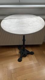 (reserviert) Bistro-Tisch mit Marmorplatte