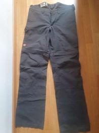 (reserviert) Fjällräven Damenhose MIT OFFENER NAHT, muss geflickt werden