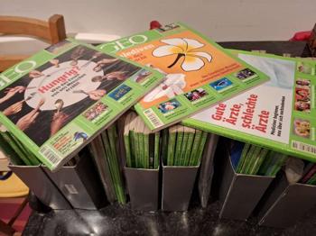 GEO-Zeitschriften, ABO-Sammlung von 2008-2011