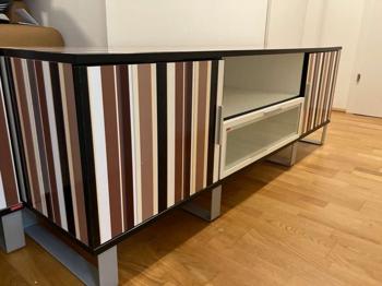 Mediamöbel / Farbe Schoko