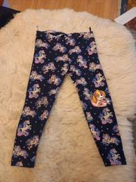 Einhorn Legging Gr. 104 von C&A, leicht gefüttert