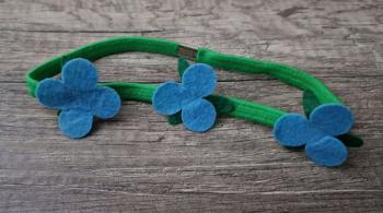 Haarband - Haarschmuck - Poppy aus dem Trolls Film