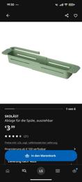 IKEA SKOLÄST Organizer für Abwasch
