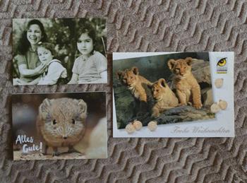 Neu 2 Billets + 1 Ansichtskarte