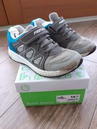 Turnschuhe, grau-blau, Größe 30