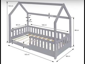 Kinderbett inklusive Matratze