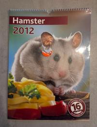 Wandkalender mit Hamstermotiven