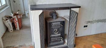 Holzofen für Wohnzimmer