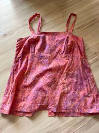 Maßgeschneidertes Sommertop Größe 38