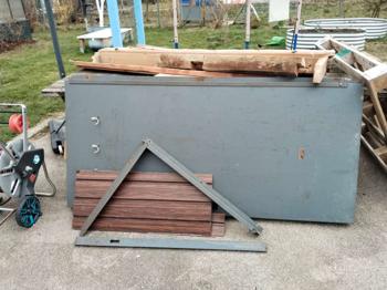 Alte Brandschutz Tür