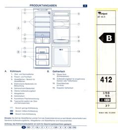 Whirlpool Einbau-Kühl-Gefrierkombi (ART 481-R)
