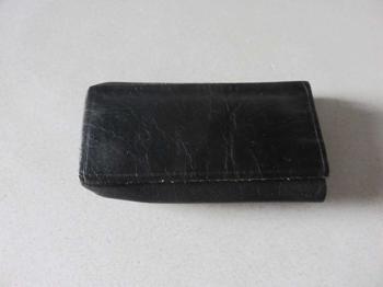 Einsteckmäppchen aus Leder zu verschenken