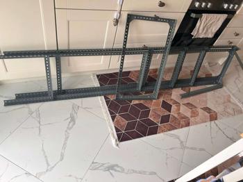 Regalgestell ohne Boden-Metall