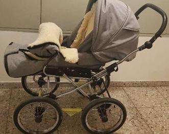 Kinderwagen inklusive Fellsack