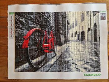 Diamond Painting Bild fertig