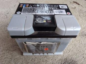 Varta, 12 Volt Batterie, 000 915 105 FA, 49Ah, EFB+, original aus VW ID3