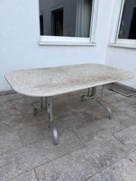 Gartentisch 95 × 165 cm