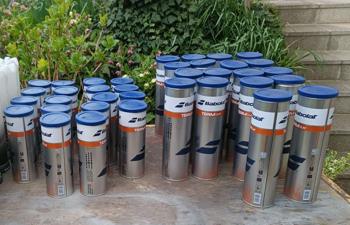 Tennisball Dosen Metall Babolat Team Clay