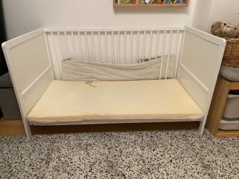 Babybett Jonka Mona Weiß 70 x 140 cm
