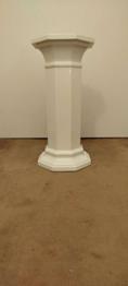 (reserviert) Blumensäule Keramik weiß 