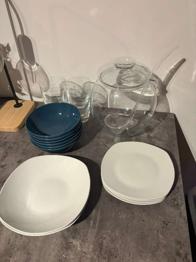 (reserviert) Geschirr/ Schüsseln/ Bowle Set