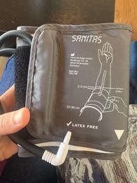 Armbinde für Sanitas Blutdruckmessgerät