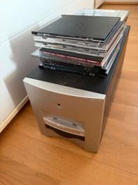 Cd Sammelbox und leere Hüllen