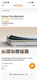 Emma One Matratze 140 x 200
