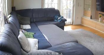 XXL Wohnlandschaft mit Schlaffunktion