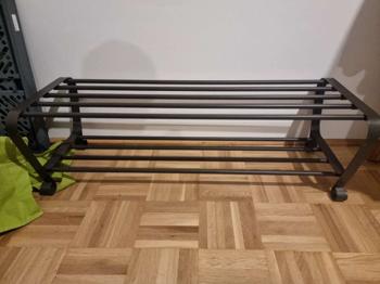 Ikea Schuhablage aus Metall zu verschenken