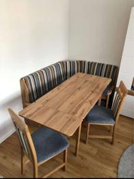 (reserviert) kleine Kücheneckbank mit Truhenstauraum
