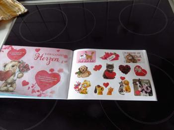 Sticker, Aufkleber zu verschenken