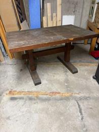 Holztisch, Terrassentisch, Vintage