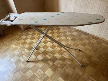 Bügelbrett, Überzug abziebar