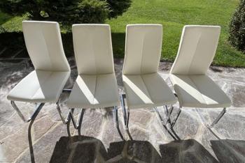 Kunstledersessel weiss / zweite Chance !