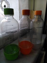 (reserviert) 3 SodaStream Kunststoffflaschen