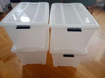 (reserviert) IKEA SAMLA Boxen (4x)